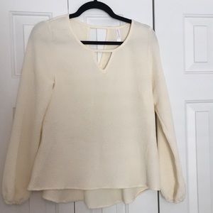 ⚡️Peplum Long Sleeve Blouse